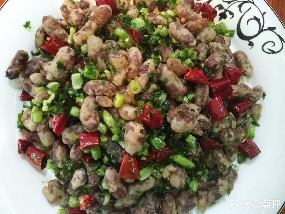 苦菜酥红豆图片