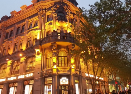 日本商人水上俊比左开办的松浦洋行图片