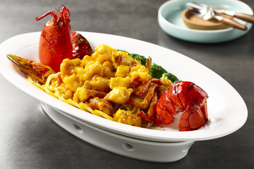 爆香蒜蓉波士顿龙虾图片