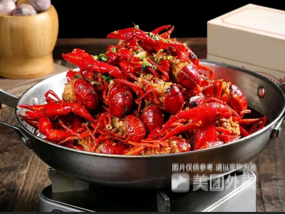 麻辣去头小龙虾图片