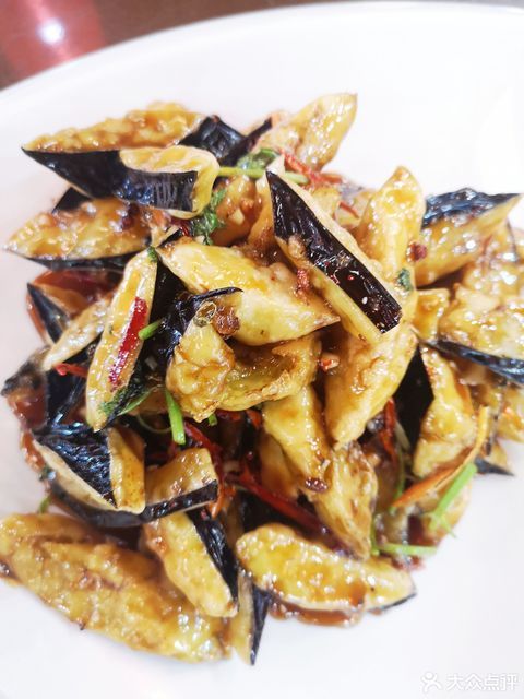 风味茄子图片