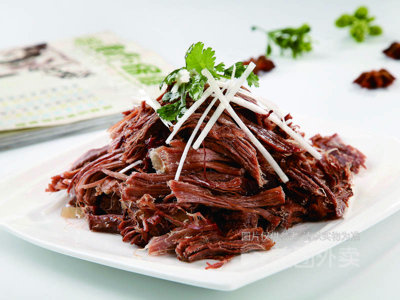 手撕驴肉图片