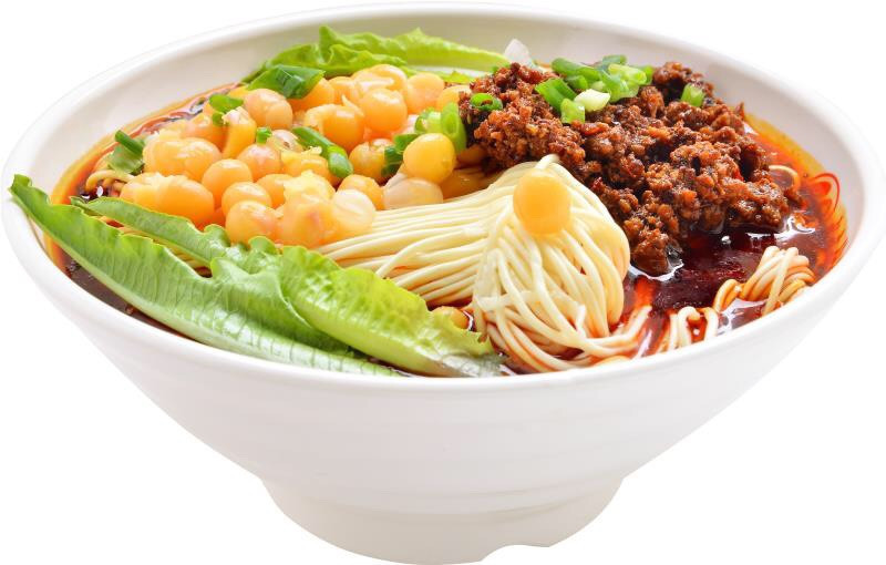 干溜豌杂面图片
