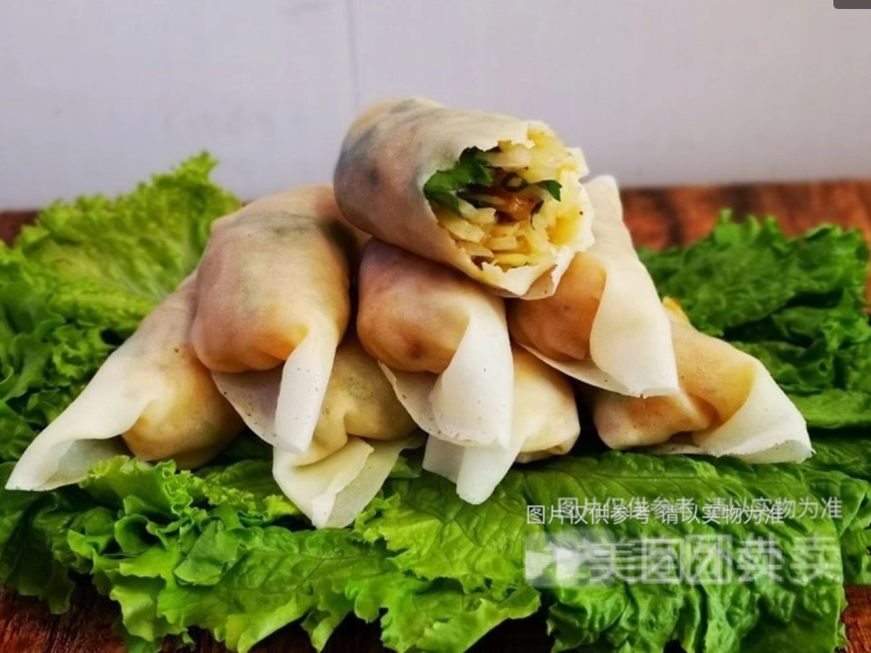 香辣小卷饼图片