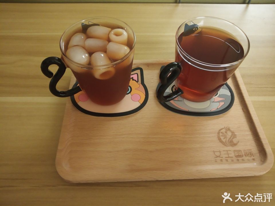 黑糖红豆奶茶图片