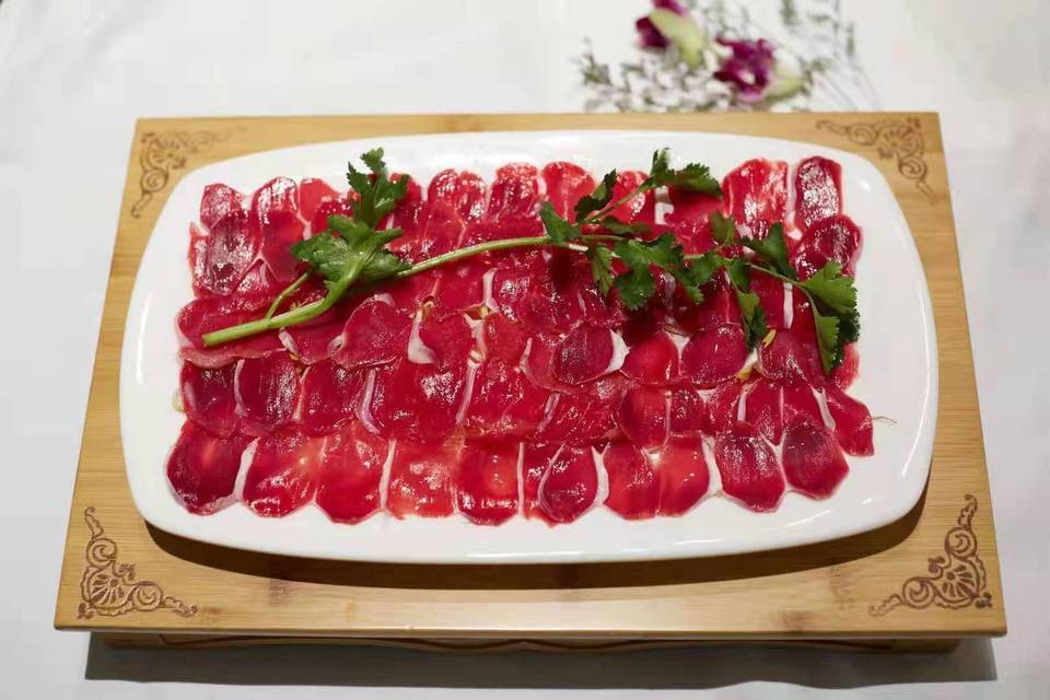 现切鲜鹅郡片图片