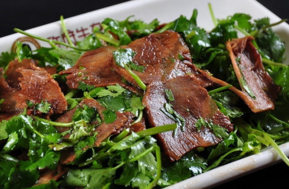 凉拌牛肉图片