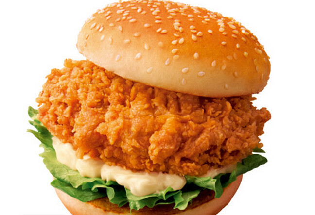 劲脆鸡腿堡图片