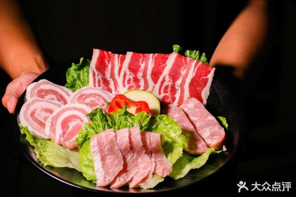 六层烤肉拼盘图片