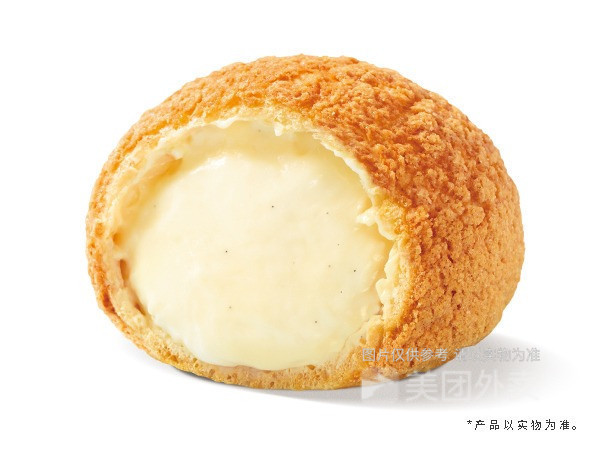 经典原味香草泡芙图片