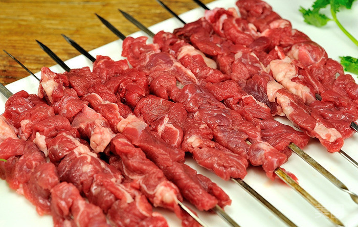 牛肉串图片