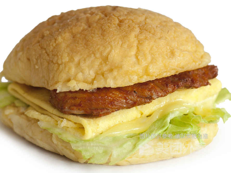 鸡排菠萝包图片