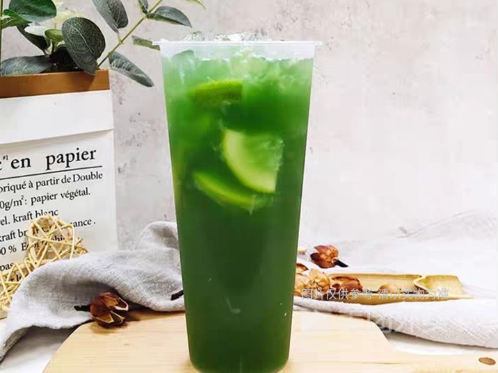 泰绿柠檬茶图片