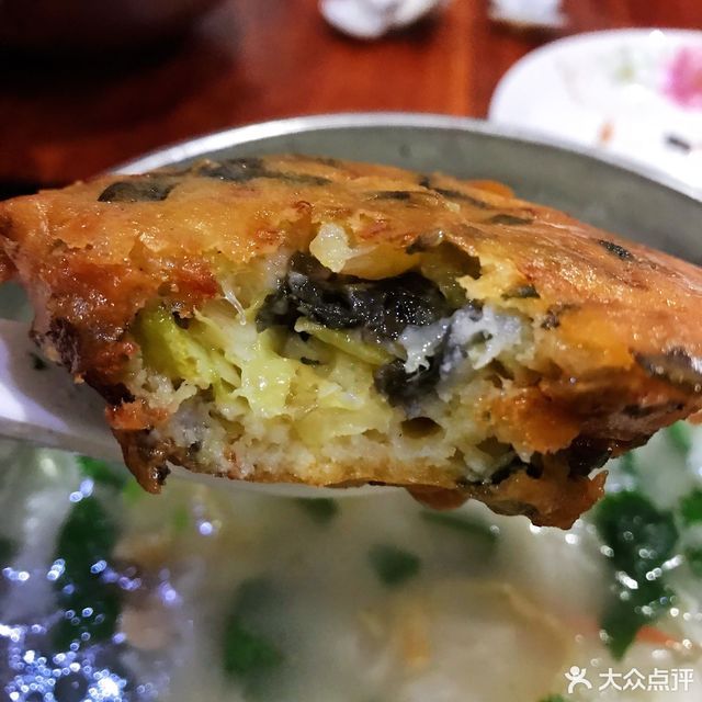 特色夹心菜油饼图片