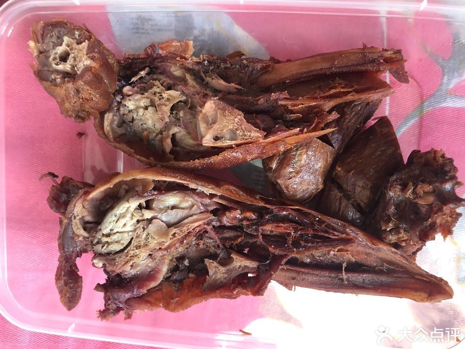 风干鸭头图片