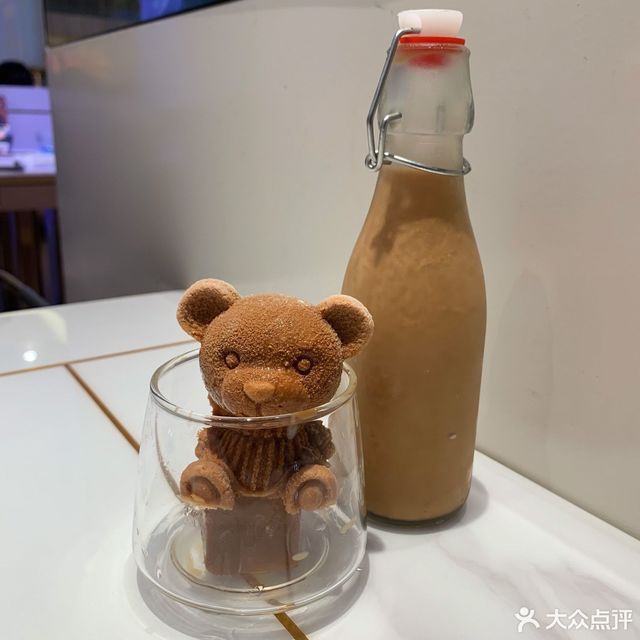 熊仔冰冰奶茶图片