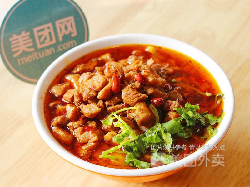 鸡肉酸辣粉图片