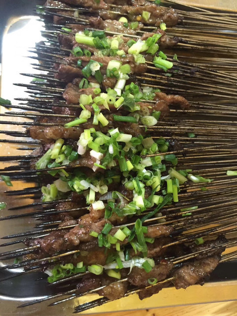 三哥原滋原味铁签烤牛肉图片