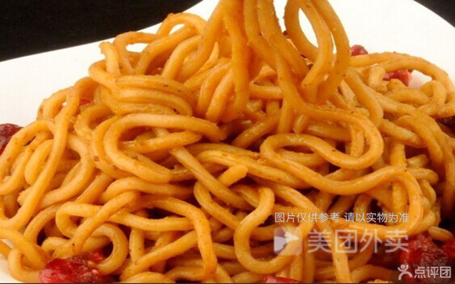 猪扒车仔面图片