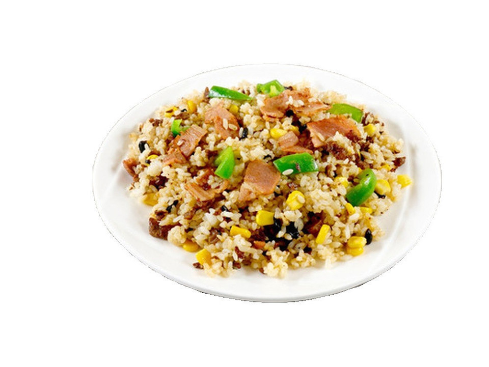 鸡蛋牛杂炒饭图片