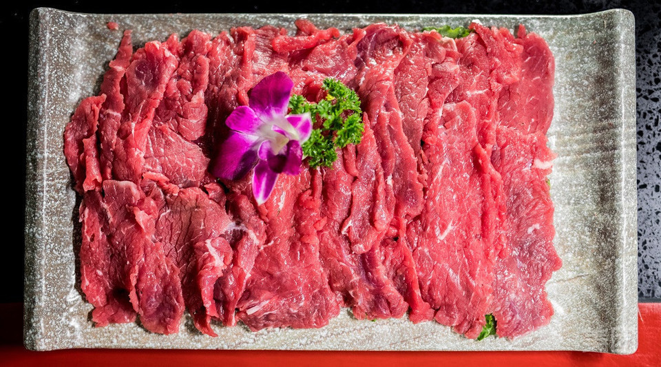 鲜切牛里脊图片