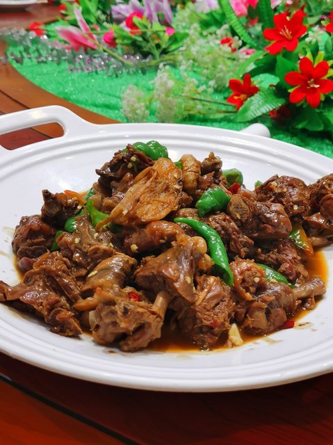 生炒羊羔肉图片