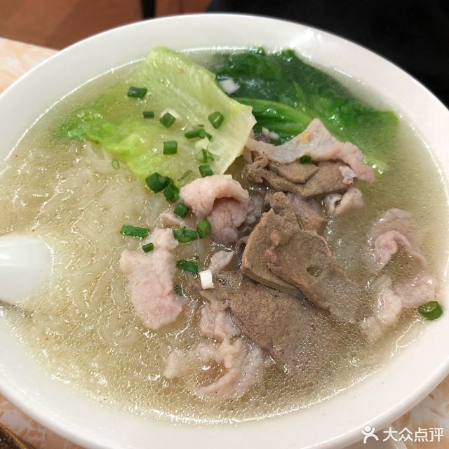 原味豬雜瘦肉米粉圖片