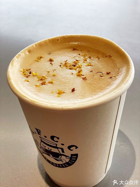 桂花拿铁图片