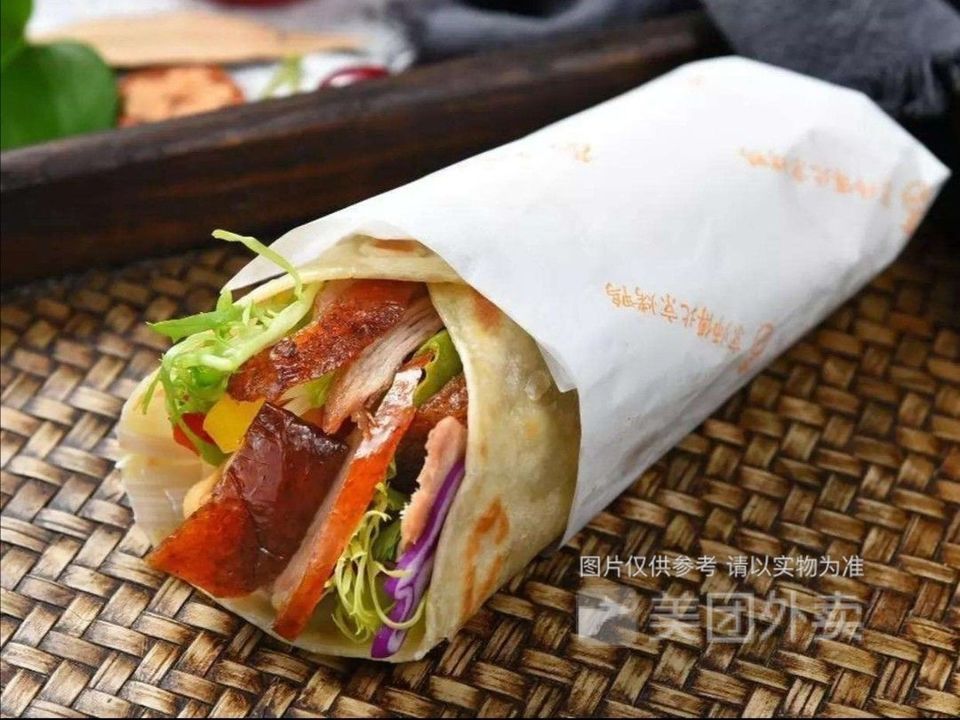 老北京烤鸭卷图片