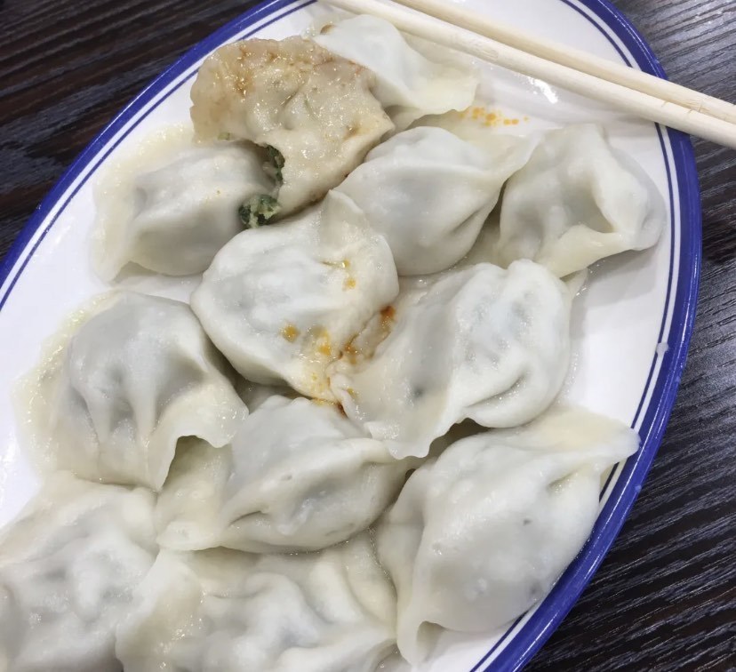 香菇牛肉饺子图片