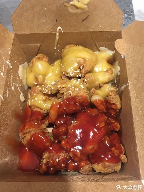 蒜香酱油无骨炸鸡推荐菜:obligi chicken韩式炸鸡(后沙峪店)位于北京