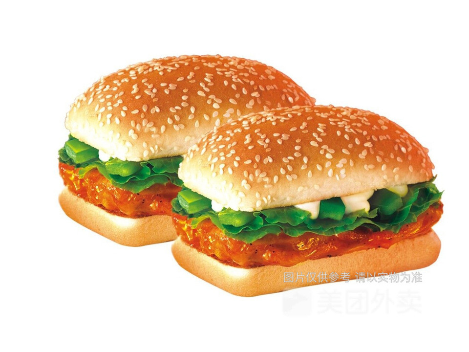 原味鸡腿堡图片