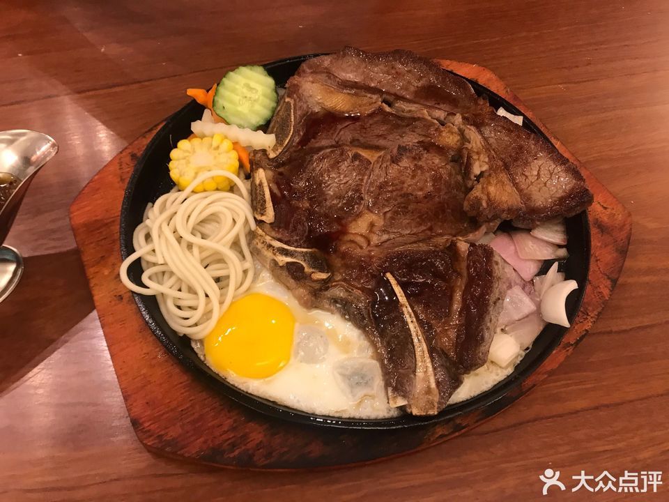 战斧牛排图片