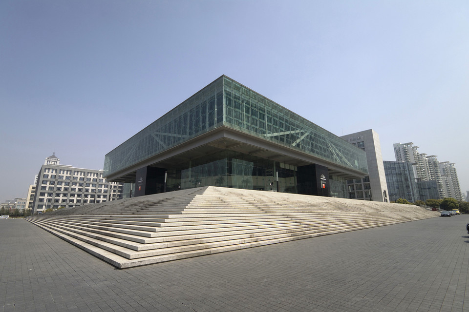 上海浦东展览馆图片