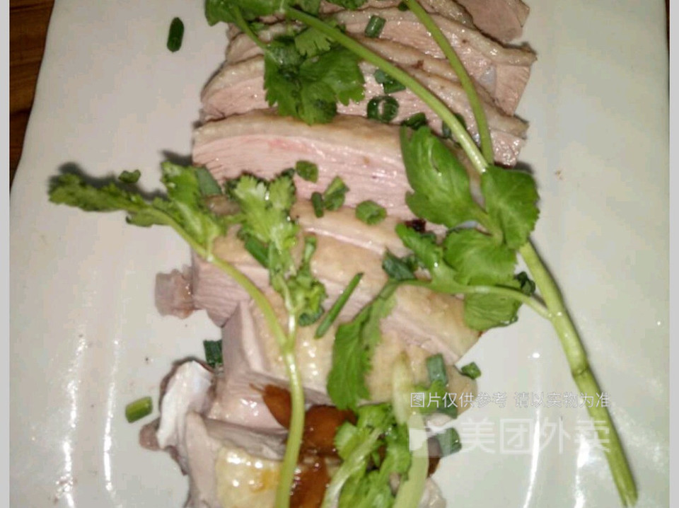 白切柠檬鸭饭图片