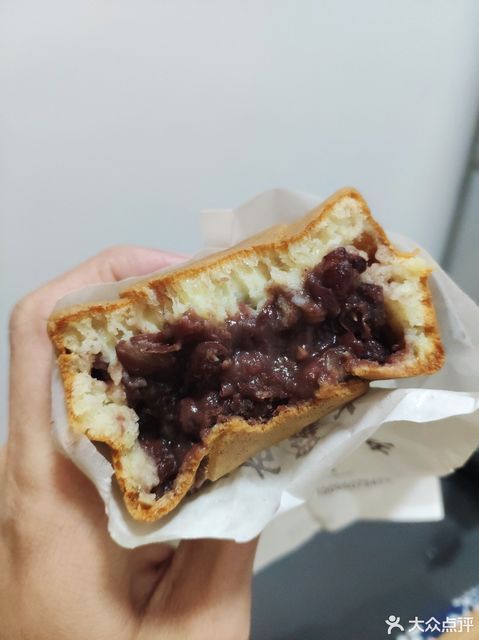 红豆车轮饼图片