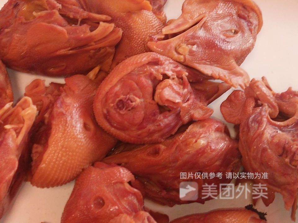 熏鸡头图片