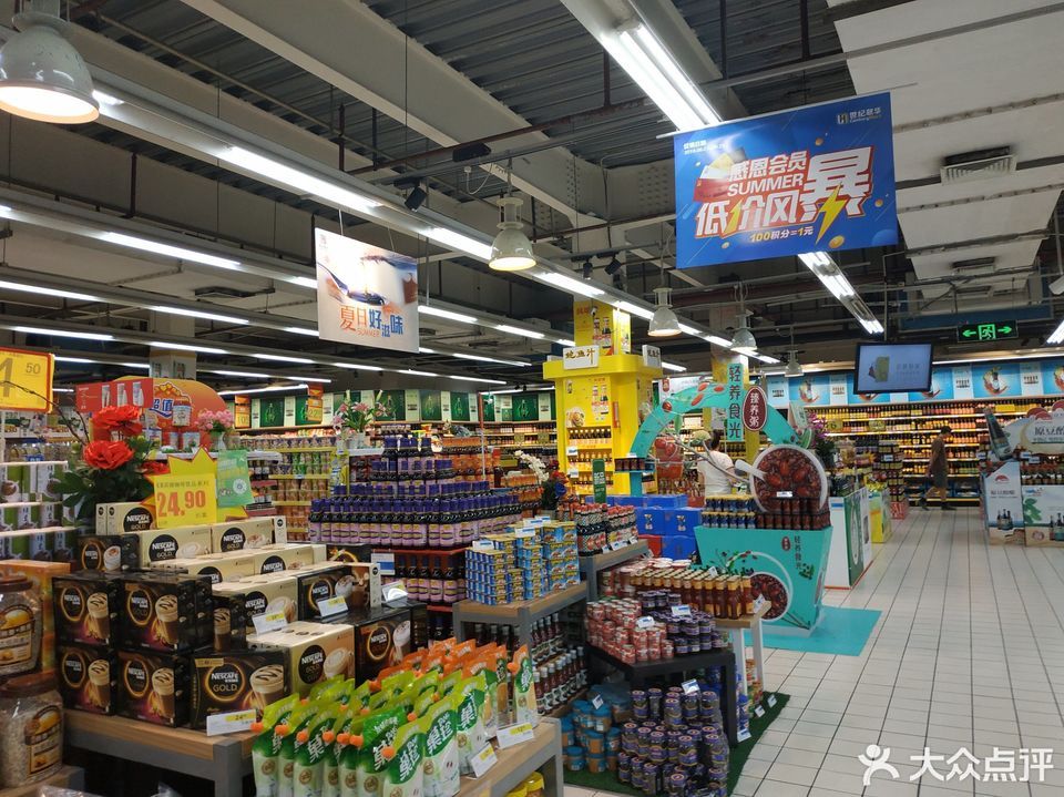 大型联华超市图片