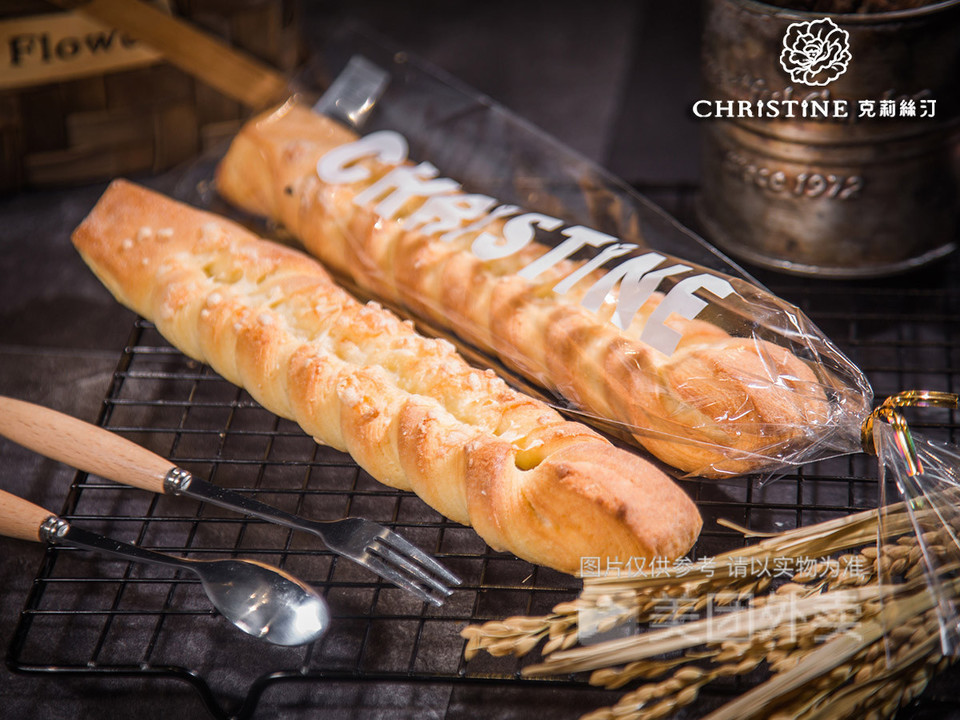 奶油芝士条面包图片