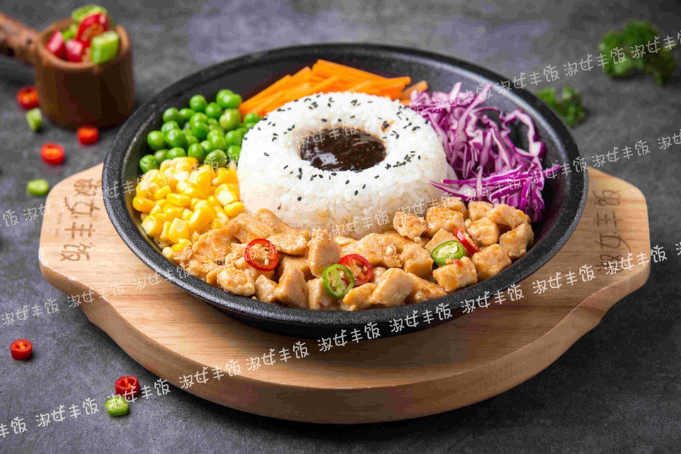 淑女丰饭铁板焦饭