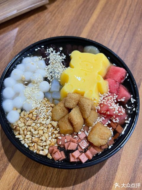 招牌全家福冰粉图片