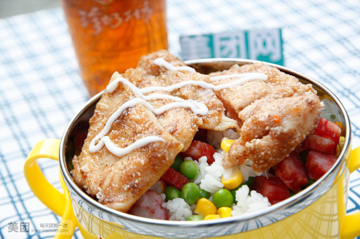 香酥小鸡排图片