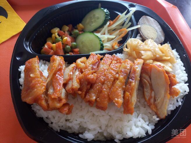 紫菜芙蓉汤奥尔良鸡排便当推荐菜:乐谷位于宁波市北仑区新大路1188-46