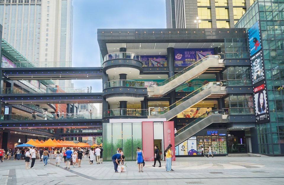 浙江省杭州市星光大道步行街图片