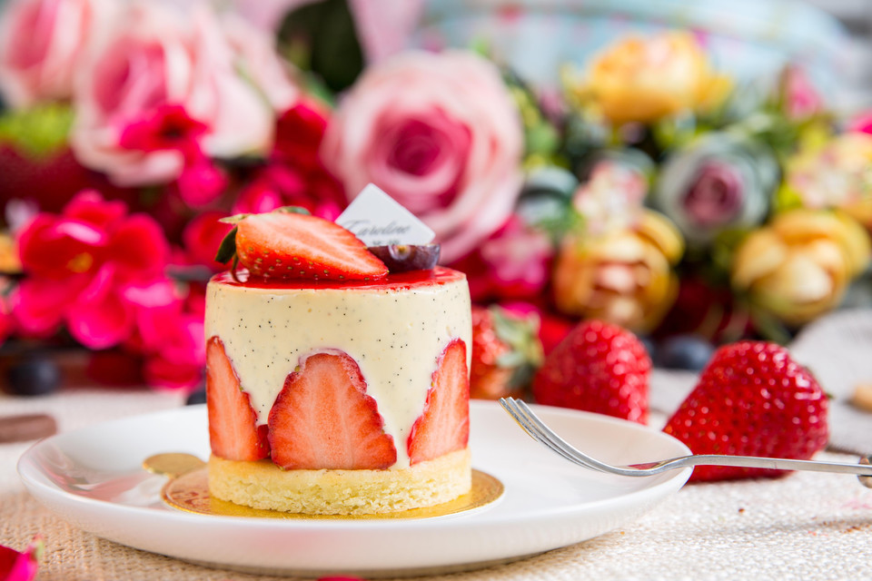 卡若兰法式西点法式蛋糕奶油蛋糕