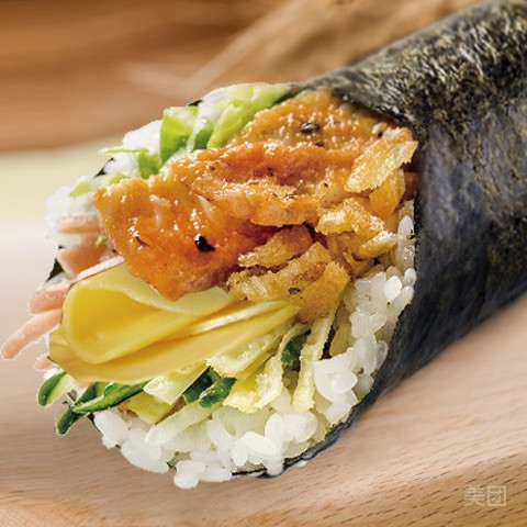 孜然烤肉饭团图片