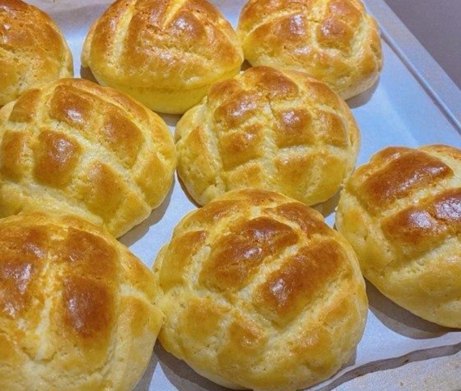 酥皮面包图片