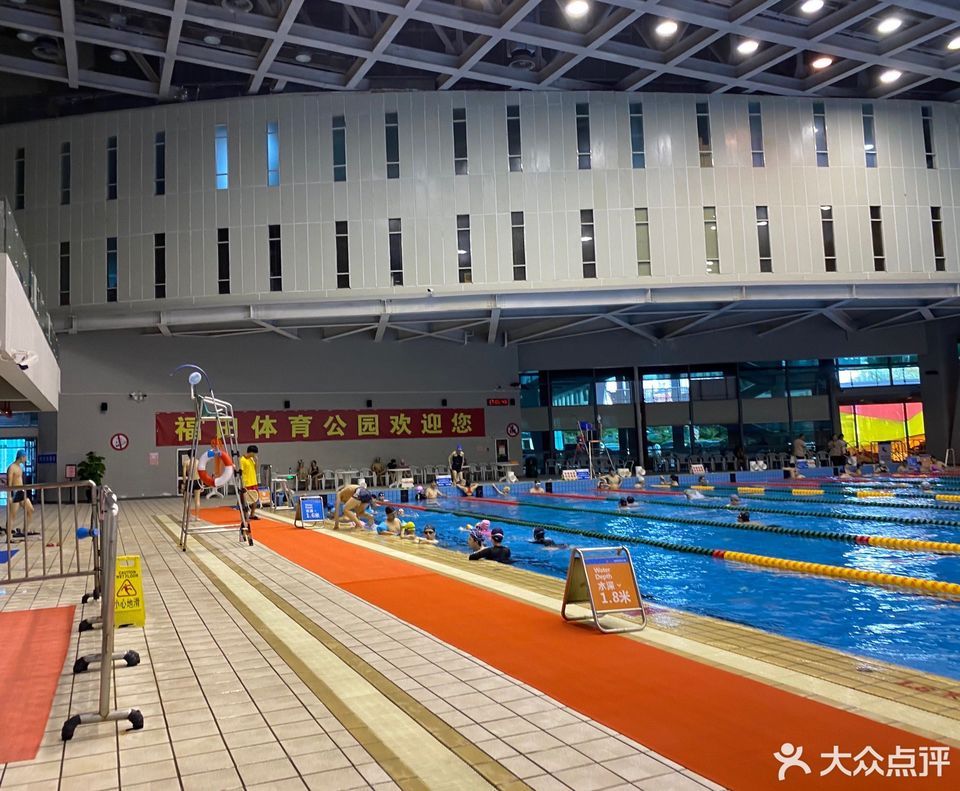 福田体育公园游泳馆图片