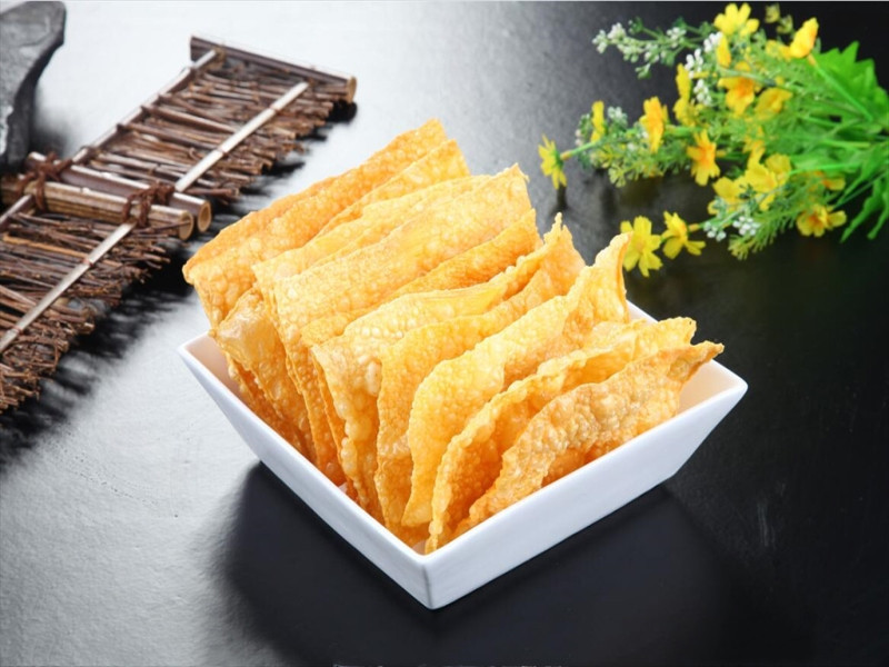 炸豆皮图片