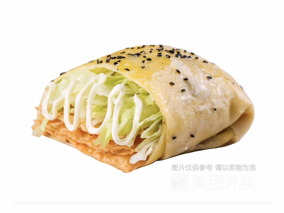 吴小糖沙拉煎饼